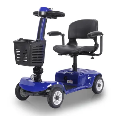 Obrázok produktu pre Skúter Pre Seniorov SEEDREAM X-02(LUCAS PRO) - Motor 250W Batéria 24V12AH 8 Palcov Magnetická Brzda - Modrá