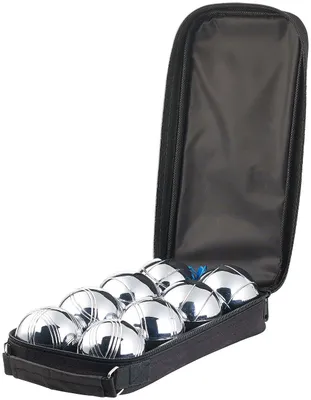 Image de 8 boules de pétanque avec housse de transport