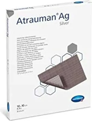 Produktbild von Atrauman Ag Steriler Silber-Wundverband, 5 x 5 cm, 3 Stck