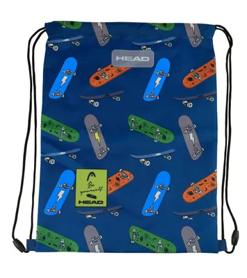 Produktbild von ASTRA HEAD SK8 Turnbeutel Sportbeutel Rucksack Tasche SKATEBOARDS leicht bunt Kinder Jungen