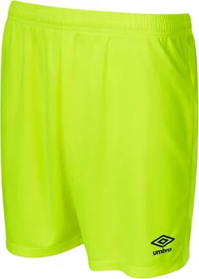 Image de Umbro - Short "Club II" pour homme UO827 (L) (Jaune de sécurité/Noir de charbon)