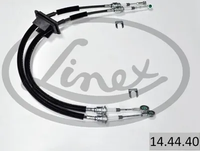 Produktbild von LINEX 14.44.40 Seilzug Schaltgetriebe 1256/1154mm für FIAT 500 (312) Rechts Links