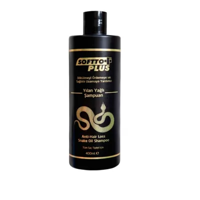 Image de Softto Plus Shampooing à l'huile de serpent - Shampooing anti-chute de cheveux