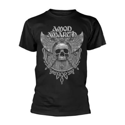 Produktbild von Amon Amarth Grey Skull Black 2XL T-Shirt