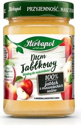 Obrázok produktu pre Dżem jabłkowy o obniżonej zawartości cukru 280 g