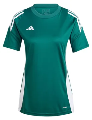 Produktbild von adidas Tiro 24 Trikot S (Damen) DRKGRN/WHITE