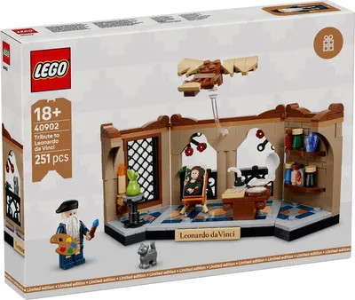Image de LEGO® 40902, Hommage à Léonard de Vinci