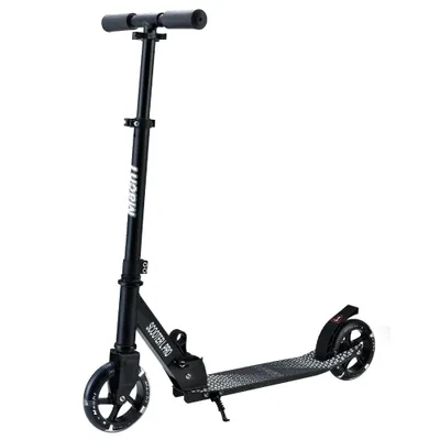 Produktbild von Mach1 Kickscooter Kinderroller Scooter Roller Cruiser Kick Jump Cityroller SCOOTER L PRO -  schwarz mit LED