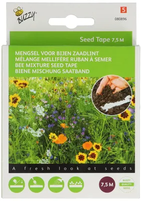 Artikelbild 2 von 'Saatband Biene Mischung' aus der Kategorie Blumensamenmischung
