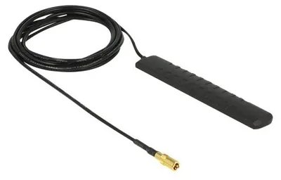Imagen del producto de Delock 89497 DELOCK DAB-Antenne SMB 20dB 2.00m starr Klebemontage