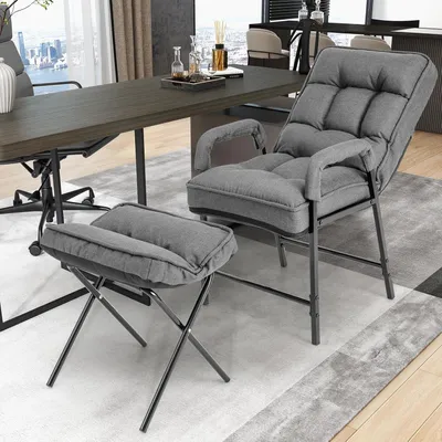 Obrázek produktu pro Nastavitelná relaxační židle – lehátko – křeslo – ergonomické relaxační křeslo – nastavitelná opěrka zad