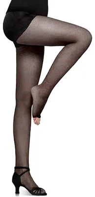 Immagine prodotto di Collant a rete con punta aperta per donna