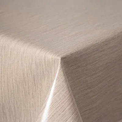 Produktbild von Wachstuch Baku 140x180cm Oval Champagner