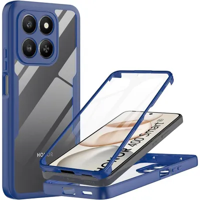 Obrázok produktu pre Techsuit - ColorVerse 360 Series + ochrana displeja + obal pre Honor 400 Smart 5G / 400 Smart 4G / X7d 4G - modré