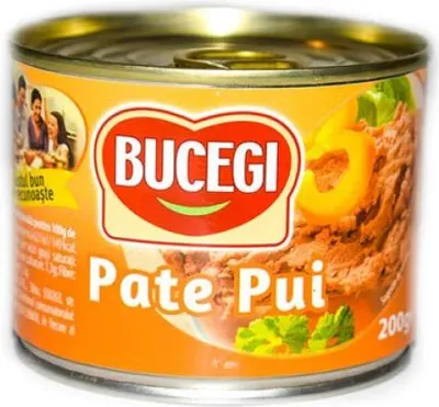 Produktbild von Bucegi pate pui Hähnchenleberaufstrich 200g
