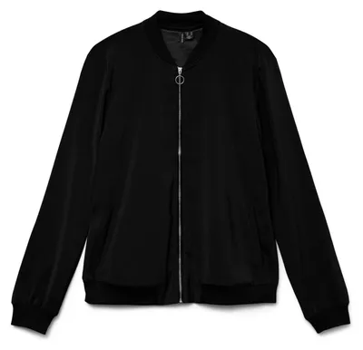 Produktbild von Vero Moda VMCOCO Light, Bomber, Weiblich, Erwachsener, Polyester, Elasthan, Schwarz