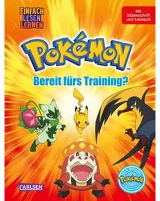 Obrázok produktu pre Pokémon Erstlesebuch: Bereit fürs Training?