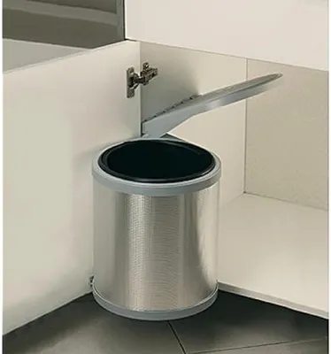 Produktbild von Elletipi Automatischer Mülleimer für Spültischtür 10 L Edelstahl Kücheneimer