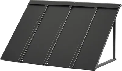 Zdjęcie produktu dla Markiza okienna z zadaszeniem drzwi - Markiza przeciwsłoneczna - Wysokiej jakości markiza 112,5x61x61cm - Ochrona przed promieniowaniem UV i warunkami atmosferycznymi