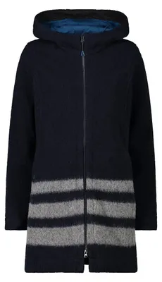 Image de CMP Damen Winterjacke Parka, modèle FIX Hood, couleur bleu, taille 40