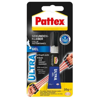 Produktbild von Pattex Sekunden Alleskle-ber Ultra Gel 10g