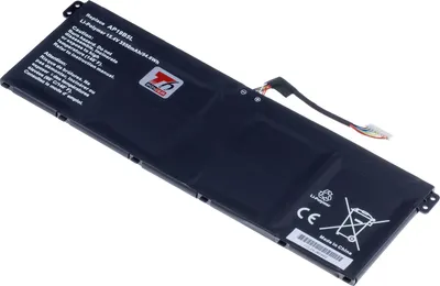 Zdjęcie produktu dla T6 Power bateria do Acer TravelMate P2 P215-53, Li-Ion, 15,4 V, 3550 mAh (54,6 Wh), czarny
