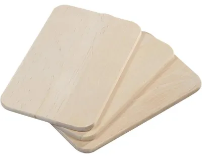 Image de Kesper Planche à déjeuner, bois de bouleau ®, lot de 3, 69003