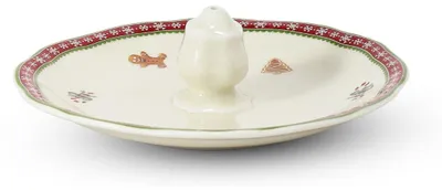 Produktbild von Ständer für Räucherstäbchen, Lebkuchen, Weihnachtsporzellan, Leander, 13 cm