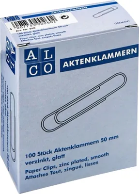Produktbild von ALCO Aktenklammer 260 50mm 100 St./Pack.