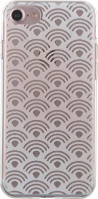 Produktbild von Bigben Connected COVARABESQUEIP7, iPhone SE (2020)/8/7, Transparent, Weiß