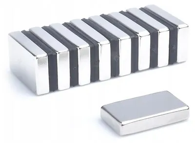 Immagine prodotto di Magnete a piastra in neodimio MP£ 25x15x5 N38 10 pz.