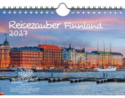 Produktbild von Reisezauber Finnland DIN A5 Kalender für 2027 Helsinki Stadt Reise Land Urlaub - Seelenzauber