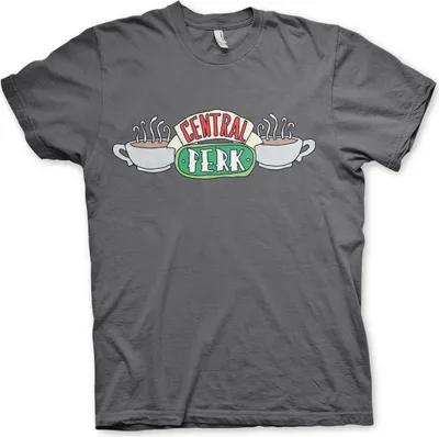 Produktbild von Friends - Central Perk T-Shirt - Small - DarkGrey