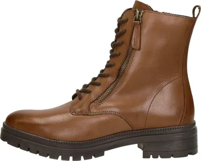 Productafbeelding van SUB55 Sima Veterschoenen Hoog - cognac - Maat 39