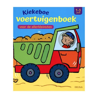 Produktbild von Deltas Kiekeboe Voertuigenboek