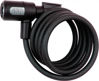 Produktbild von AXA Spiralkabelschloss Newton schwarz