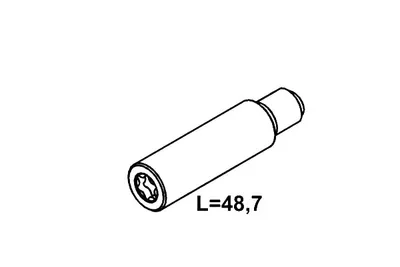 Produktbild von 2x ATE 11.8171-0072.1 Führungsbolzen Bremssattel Hinterachse