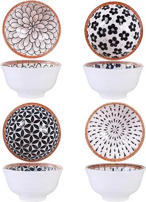 Immagine prodotto di Ciotoline da dessert in Vetroceramica, set da 4, piccole, in Vetroceramica, terracotta.