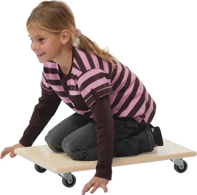 Produktbild von Pedalo Rollbrett aus Mehrschichtholz, Transportroller, Rollwagen, Kinder
