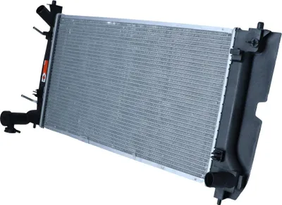 Produktbild von Kühler Motor Kühlrippen gelötet 600 - 348 mm Alu NRF für u.a. TOYOTA COROLLA