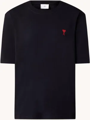 Immagine prodotto di Maglietta AMI Heart Logo Nero - Taglia XXL