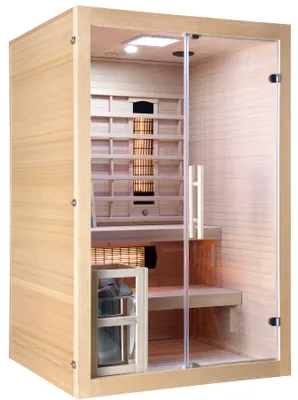 Zdjęcie produktu dla Sauna na podczerwień i fińska TWINCOMBI dla 2 osób