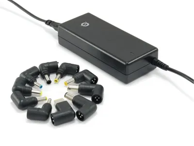 Produktbild von Conceptronic Universal notebook Power Adapter 90W, Laptop, Drinnen, 100-240 V, 90 W, 18.5 - 20 V, AC-an-DC