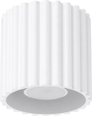 Produktbild von Plafond AURA 1 weiß GU10 1xGU10 10W Aluminium 10x10x10cm Sollux Lighting