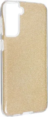 Produktbild von König Design Hülle kompatibel mit Samsung Galaxy S21 Plus Kunststoff Soft Handyhülle - Handy Case Gold