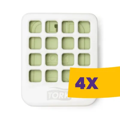 Produktbild von Tork Lufterfrischer-Halterung Weiß 562500, Weiß, Kunststoff, Kunststoff, 86 mm, 22 mm, 71 mm