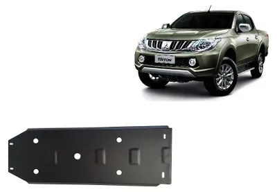 Image de Protection en acier pour réservoir de carburant de la marque Mitsubishi L 200
