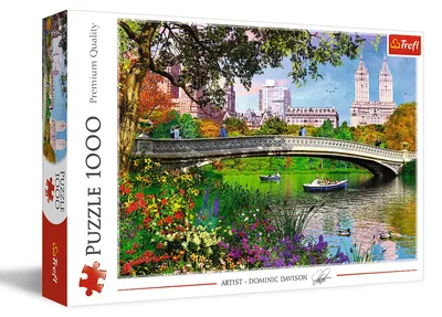 Productafbeelding van Trefl, Puzzel, Central Park, New York, 1000 stukjes, premium kwaliteit, voor volwassenen en kinderen vanaf 12 jaar