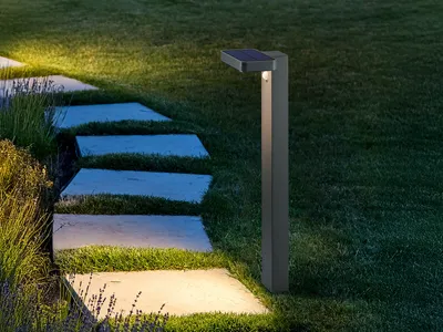Immagine prodotto di Luce solare a LED per sentiero Luci per esterni Luci per patio Lampade solari per il giardino