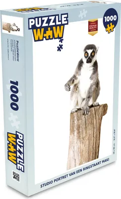 Obrázek produktu pro MuchoWow MuchoWow® Puzzle 1000 ks Strom - Opice - Lemur kroužkovaný